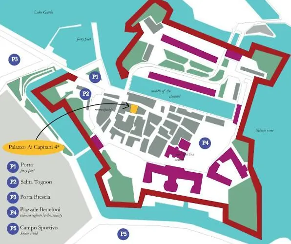 Palazzo Ai Capitani 4* Peschiera del Garda
